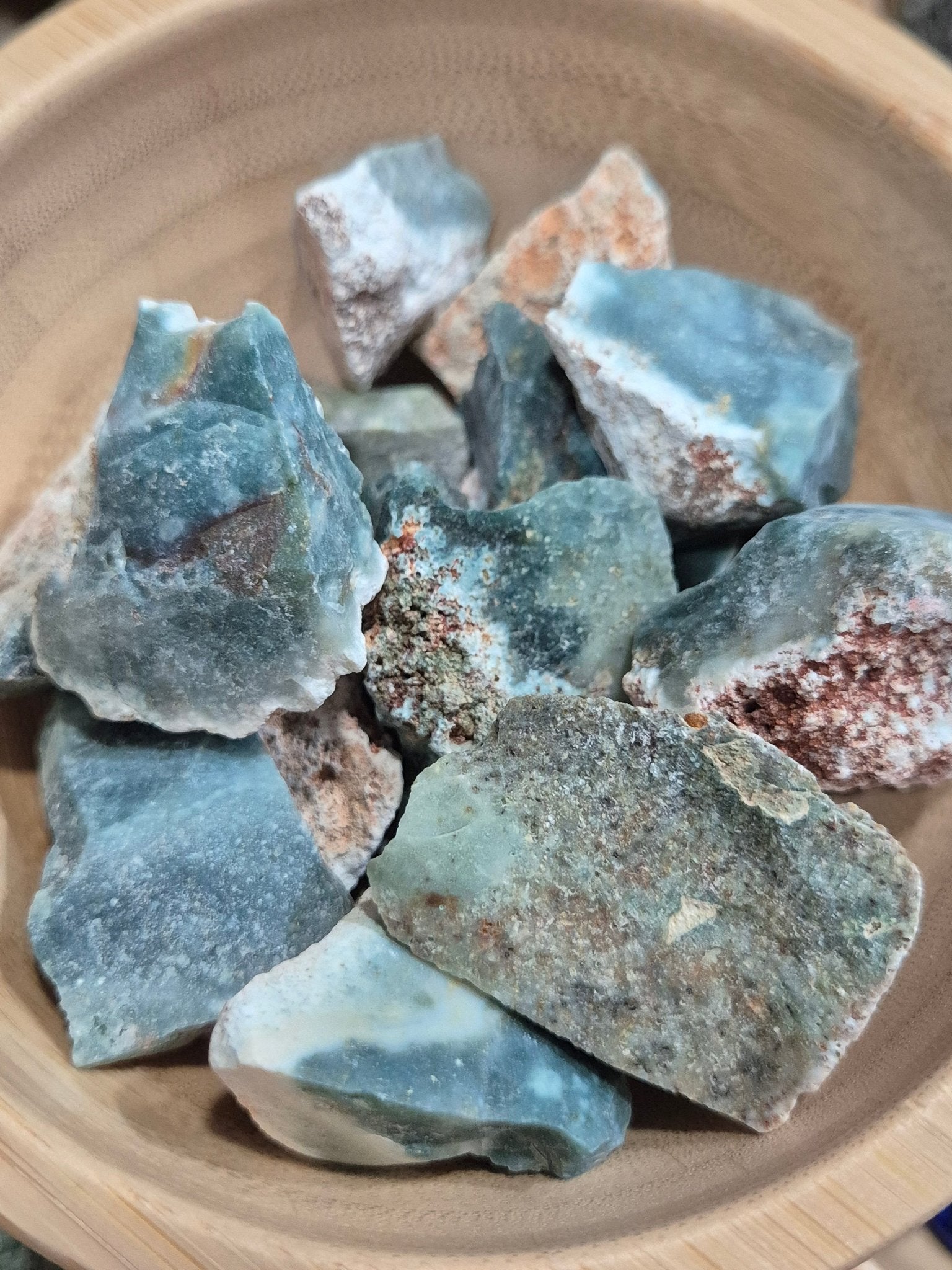 Mineral Jaspe Verde Madagascar (unidad) minerales brutoTienda esotérica Málaga - La Tienda de Tata Magic: tienda Esotérica en Málaga